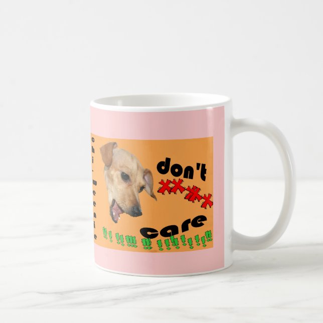 Mug Chiweenie ne s'inquiètent pas (Droite)