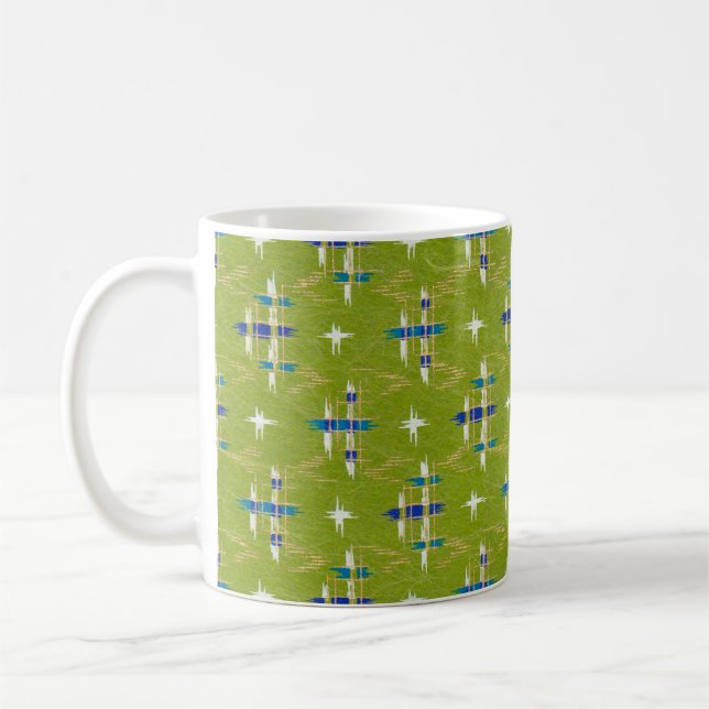Mug Chiyogami Japonais Rice Paper Motif (Gauche)