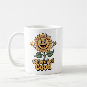 Mug Chlorofeel Good Funky Plante professeur de biologi