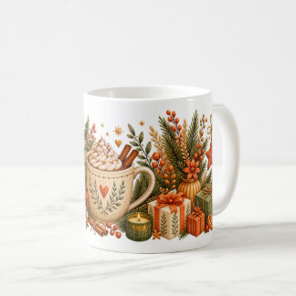 Mug Chocolat Chaud de Noël Botanique Cosy