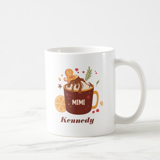 Mug Chocolat chaud mignon avec pain d'épices (Droite)