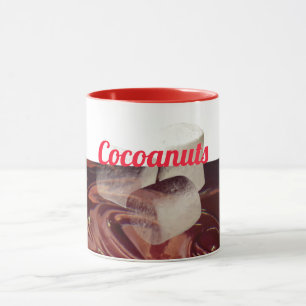 Mug Chocolat chocolat chaud marshmallow drôle de typog