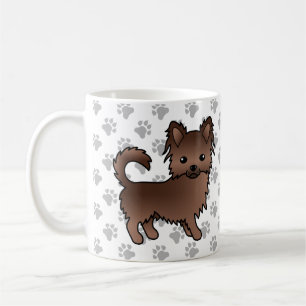 Mug Chocolat long Chocolat Chihuahua Cartoon Chig & Pa
