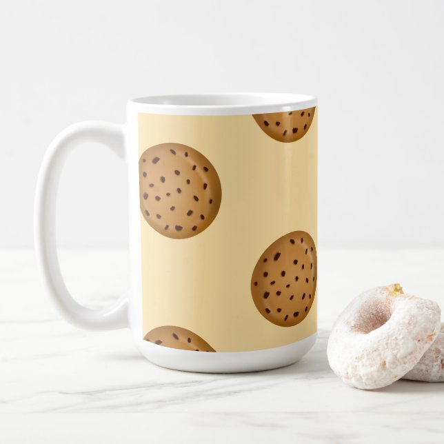 Mug Chocolate Chip Cookie  (Avec donut)