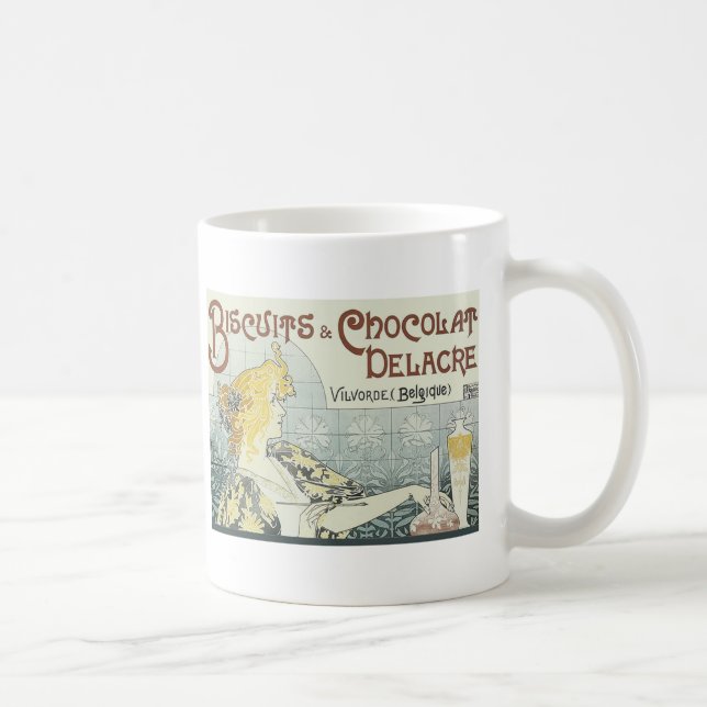 Mug Chocolos Art Nouveau (Droite)