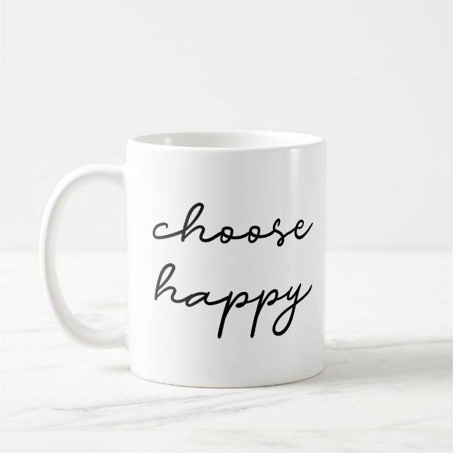 Mug Choisir heureux (Gauche)