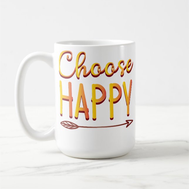 Mug Choisir heureux (Gauche)