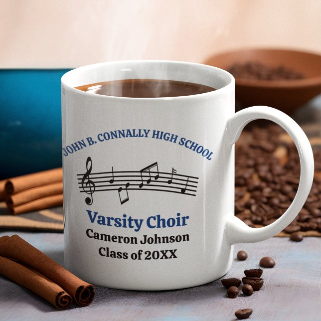 Mug Chorale Bleu High School personnalisable (Créateur téléchargé)