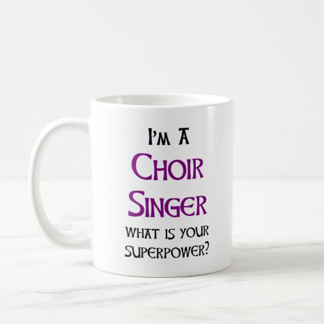 Mug chorale chanteuse (Gauche)