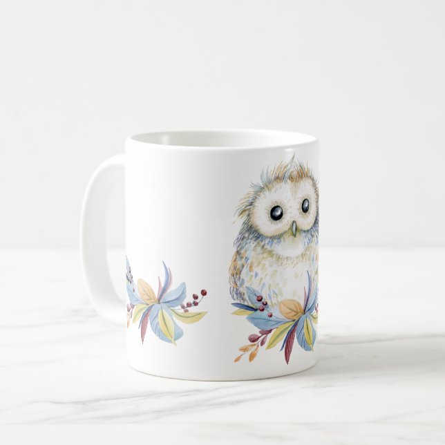 Mug Chouette (Devant gauche)
