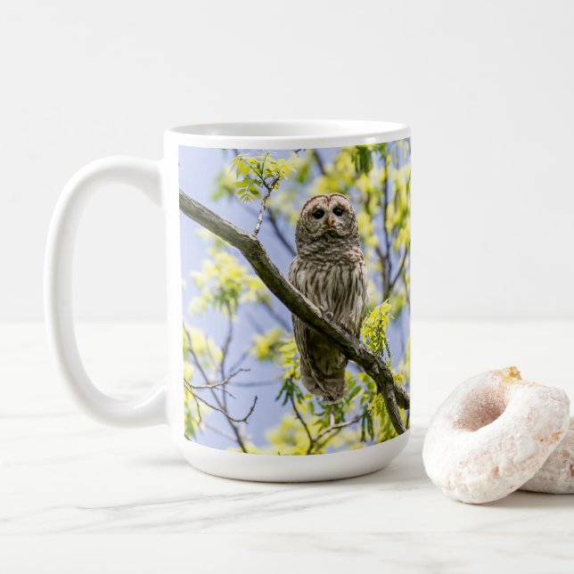 Mug Chouette barrée (Avec donut)