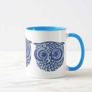 Mug Chouette bleue