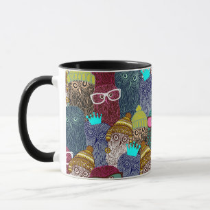 Mug Chouette dans la couronne