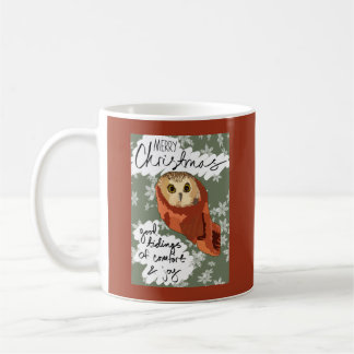 Mug Chouette de Noël Rockefeller