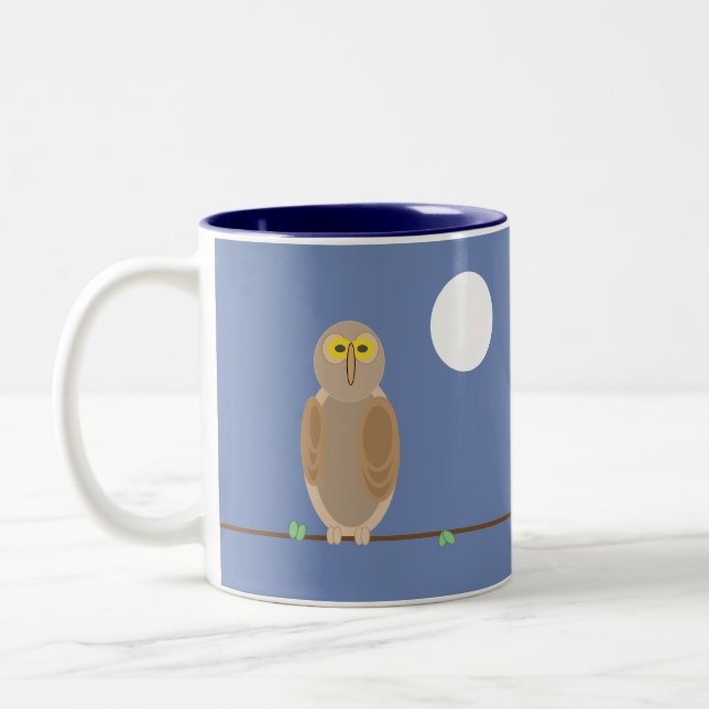 Mug - Chouette et lune (Gauche)