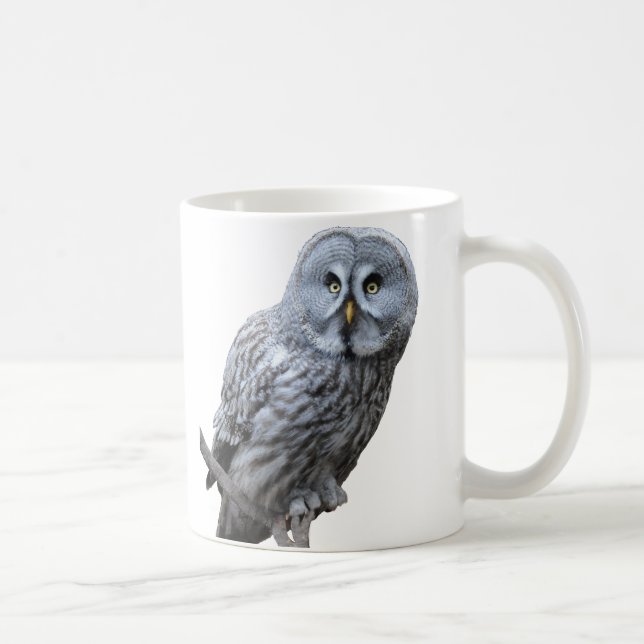 Mug Chouette grise (Droite)