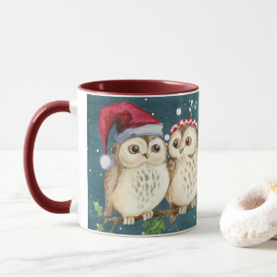 Mug Chouette t'aime toujours Joli cadeau de Noël d'h