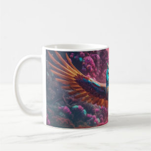 Mug Chouette trippée volant