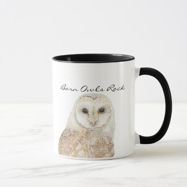 Mug Chouettes d'Amérique Collection d'oiseaux de roche (Droite)