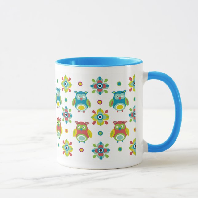 Mug Chouettes joyeuses (Droite)