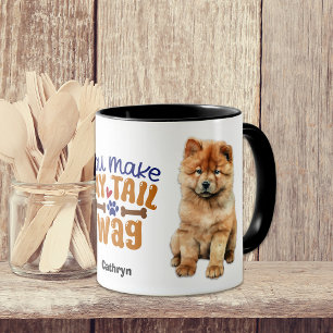 Mug Chow Chow Chien Chien Chien Vous Faites Mon Remise
