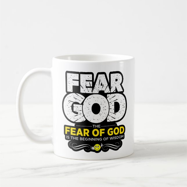 Mug Chrétien Avec Verbes Bibliques Mug (Gauche)