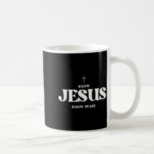 Mug Chrétien Connaître Jésus Connaître Paix Religion D