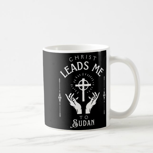 Mug Christ Leads Me To Sudan  (Droite)