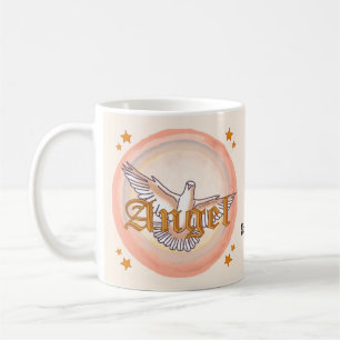 Mug Christian angel colombe