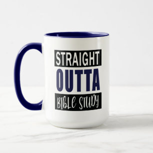Mug Christian Bible Study Funny Trendy Citation Marine