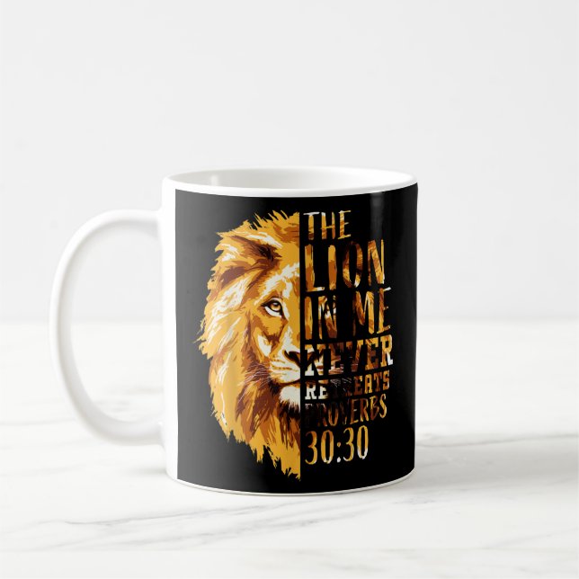Mug Christian Bible Verse Cadeaux Hommes Religieux Pap (Gauche)