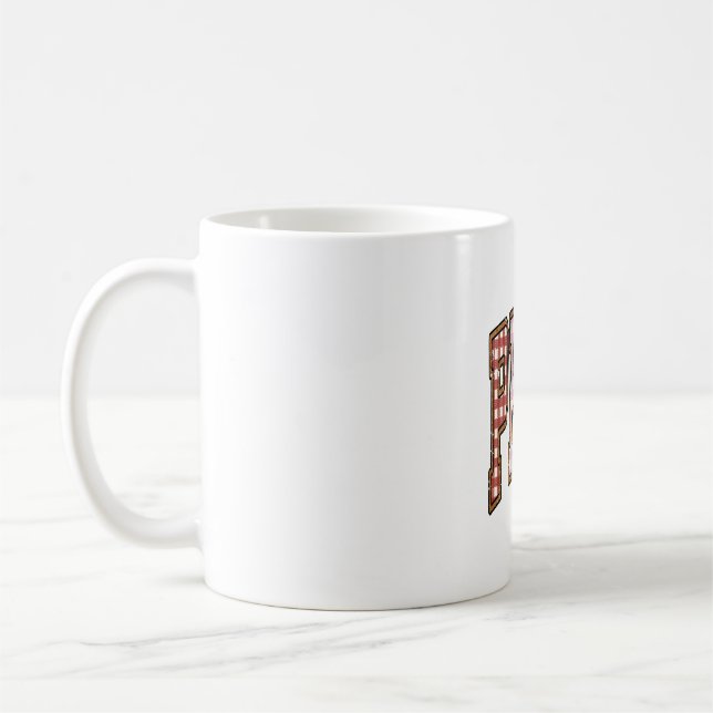 Mug Christian Citation Fleurs Sublimation Prière (Gauche)