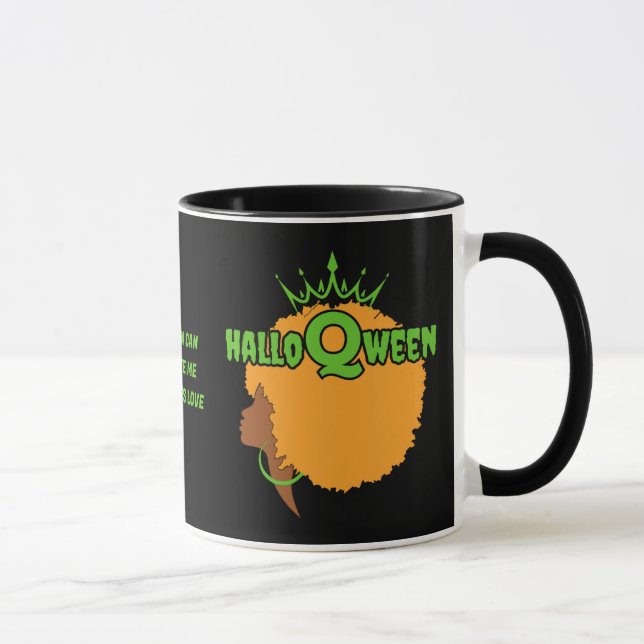 Mug Christian HALLOQWEEN Afro Reine Halloween (Droite)
