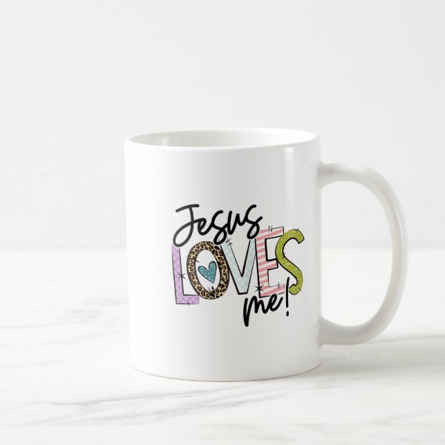 Mug Christian Love Quote Gift For New Believers Jesus  (Droite)
