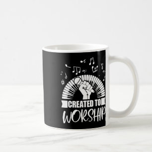 Mug Christian Piano Player Créé Pour Adorer Don Pour