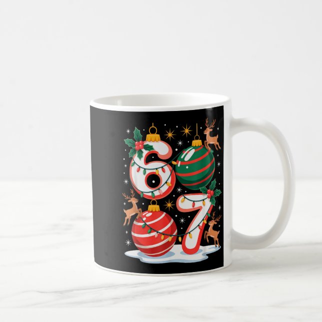 Mug Christmas 67 Funny Xmas Six Seven Ugly Sweater 6-7 (Droite)