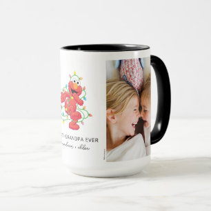 Mug Christmas Elmo   Meilleur grand-père - Photo