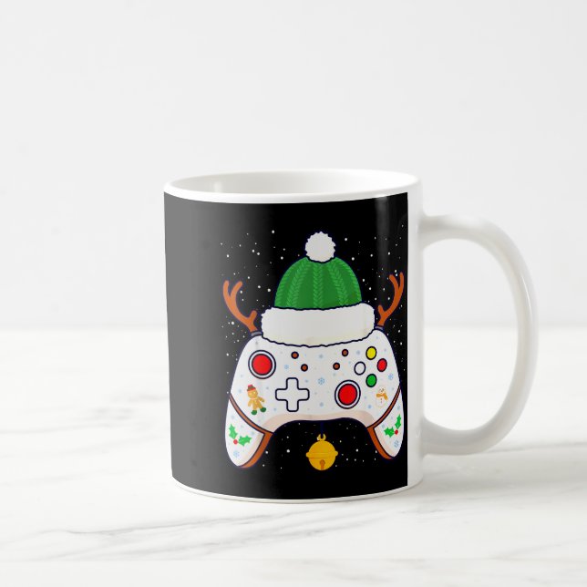Mug Christmas Gamer Video Game Controller Gamepad  (Droite)