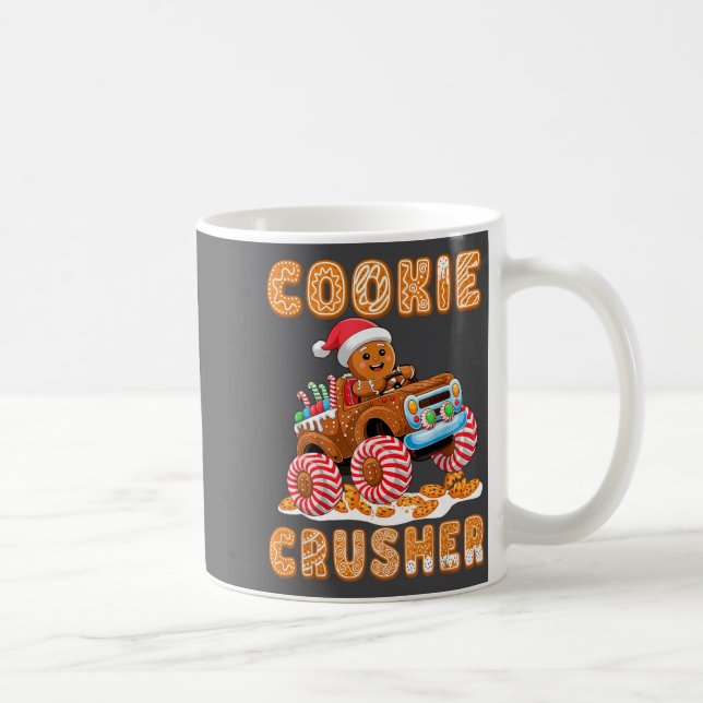 Mug Christmas Gingerbread Pajamas Cookie Crusher Monst (Droite)