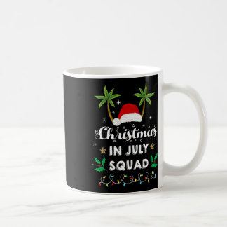 Mug Christmas In July Squad Funny Summer Xmas Santa Ha