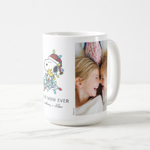 Mug Christmas Love and Lights - Best Mom Photo