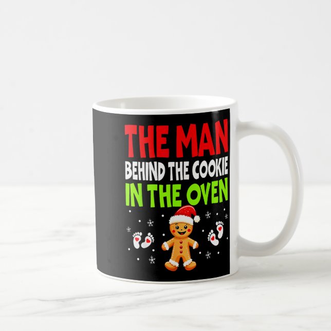 Mug Christmas Pregnancy The Man Behind The Cookie In T (Droite)