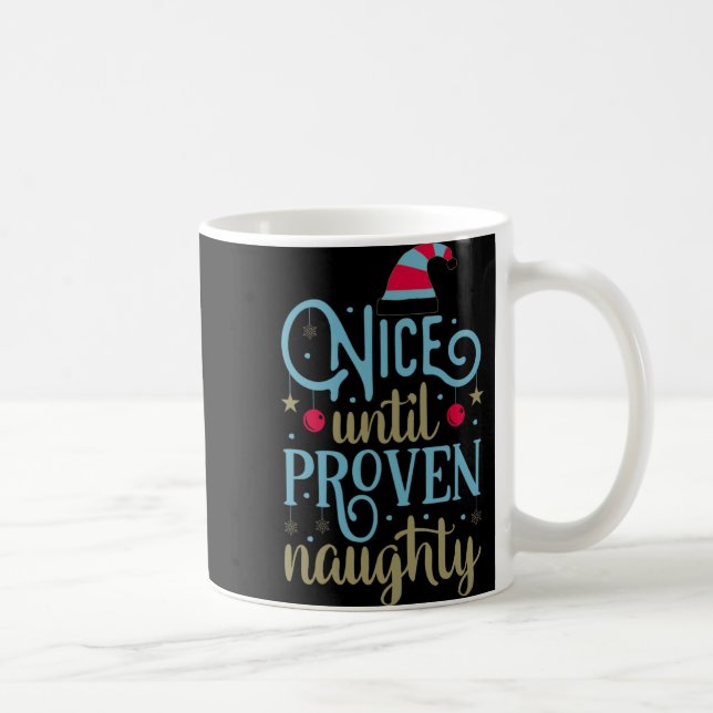 Mug Christmas Santa Funny Saying Humor Tygraphy T Shir (Droite)