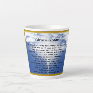 mug- Christmas Star Latte Mug