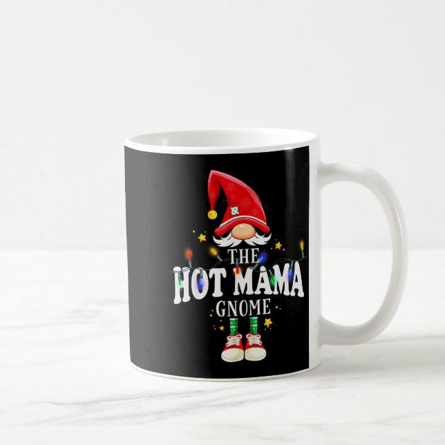 Mug Christmas The Hot Mama Gnome X-mas Matching Pjs  (Droite)