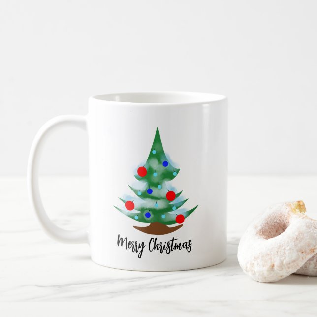 Mug Christmas tree (Avec donut)