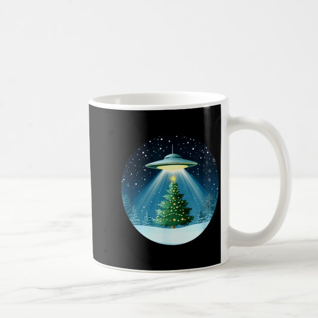 Mug Christmas Tree Beamed By Ufo For Interstellar Holi (Droite)