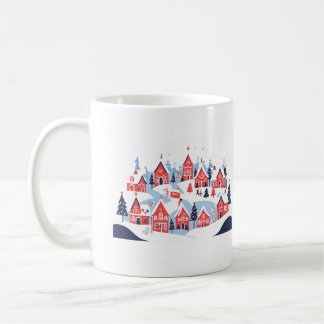 mug christmas village