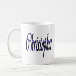 Mug Christopher, Nom, Logo,