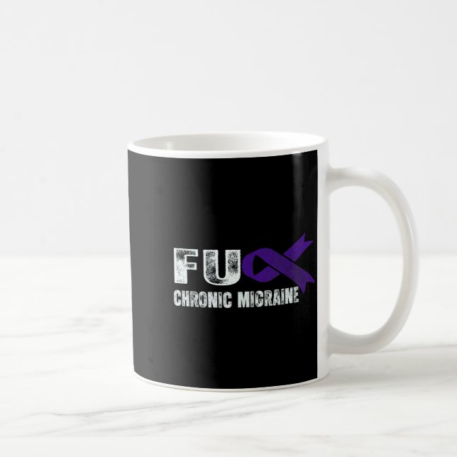 Mug Chronic Migraine Awareness Suprt Chronic Migraine  (Droite)